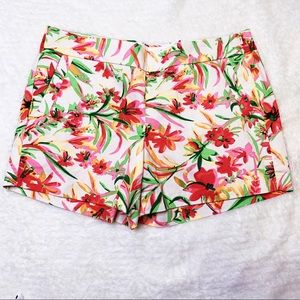 NWT J. Crew Floral Print Chino City Fit Size 14